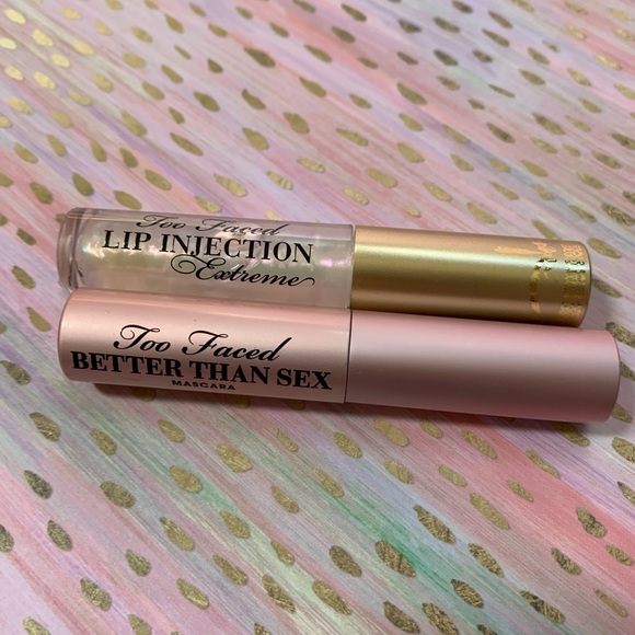Too Faced Travel Lip Injection & mascara bundle - Picture 5 of 7